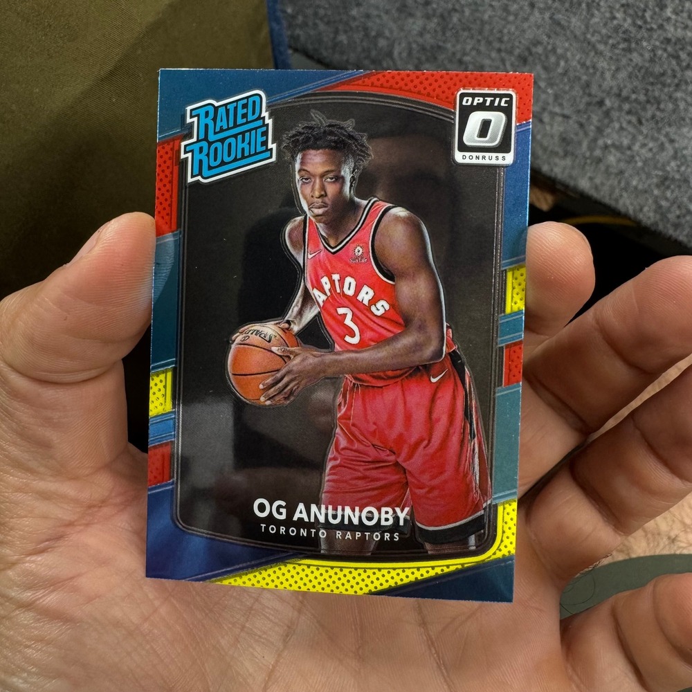 Panini Donruss Optic OG Anunoby Trading Card Toronto Raptors Rated Rookie #178